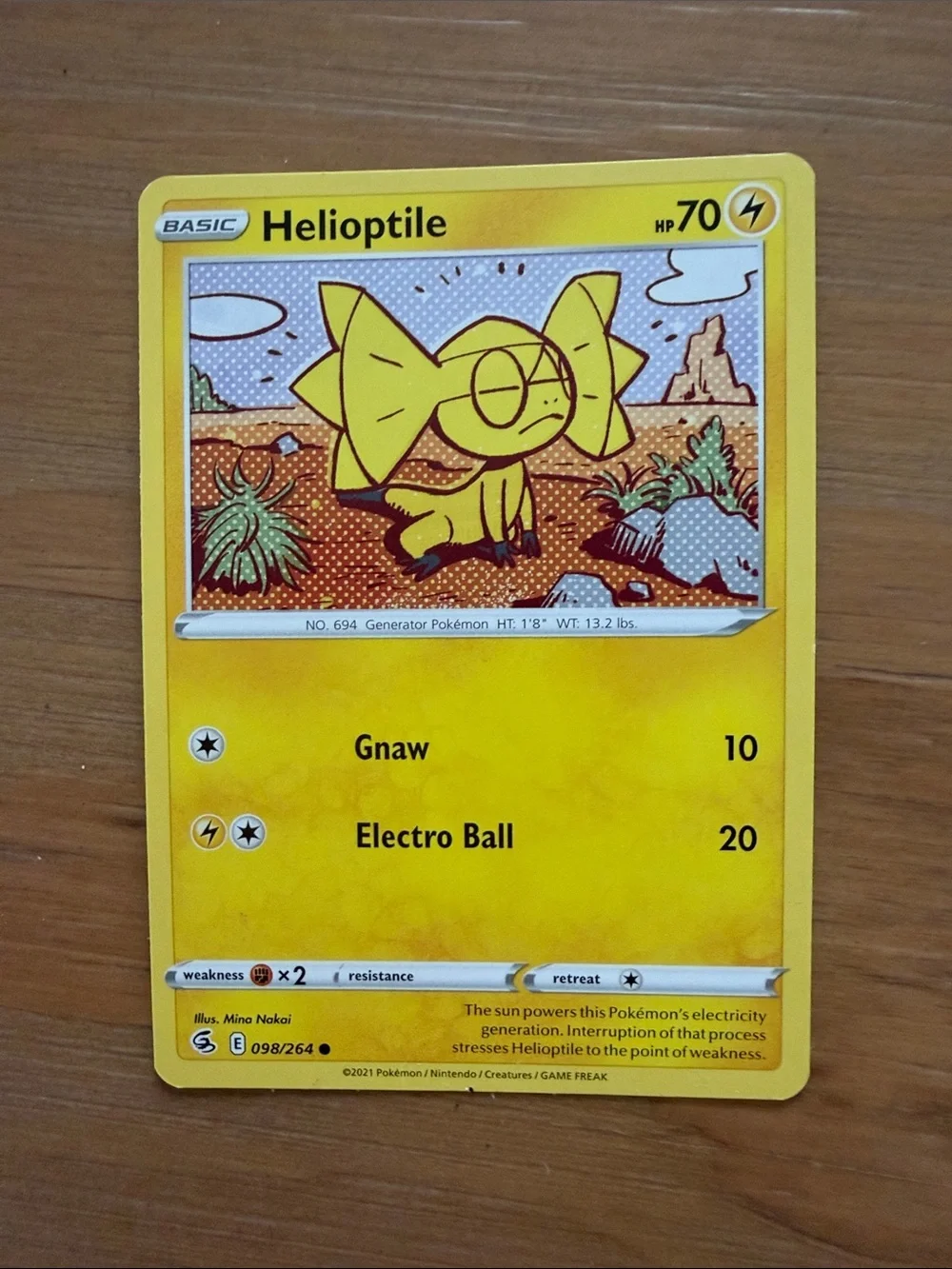 Helioptile & Heliolisk Evolution Lot | Crown Zenith & Fusion Strike | ✨5/$25✨